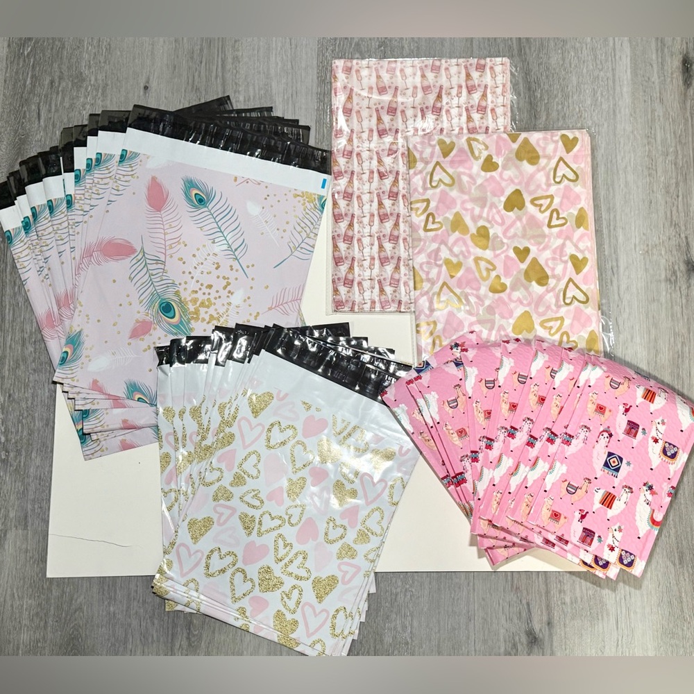 Assorted STUNNING Shipping Essentials. OVER 60 PCS INCLUDED. Ship/wrap w/style